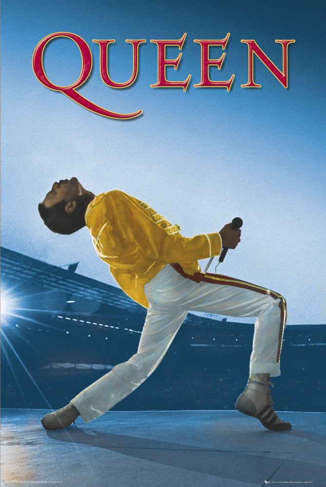 Queen Live At Wembley Maxi Poster