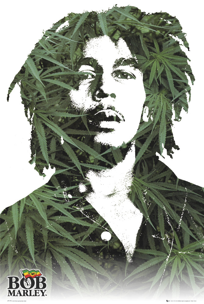 Bob Marley Leaves Maxi Poster