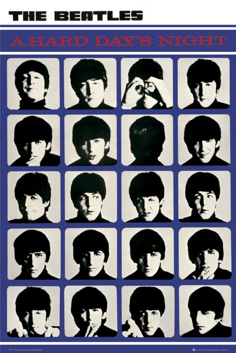 The Beatles A Hard Day's Night Album Maxi Poster