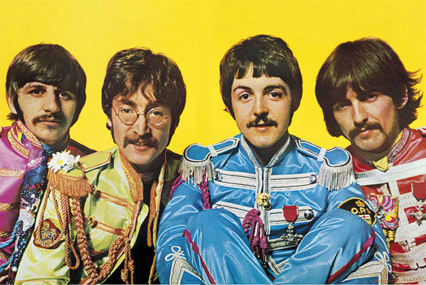 The Beatles Lonely Hearts Club Band Uniforms Maxi Poster