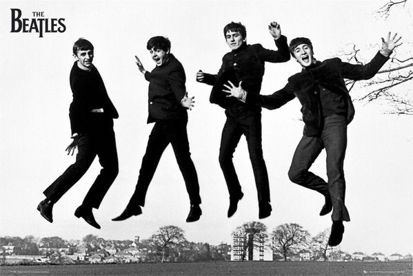 The Beatles Jumping Maxi Poster