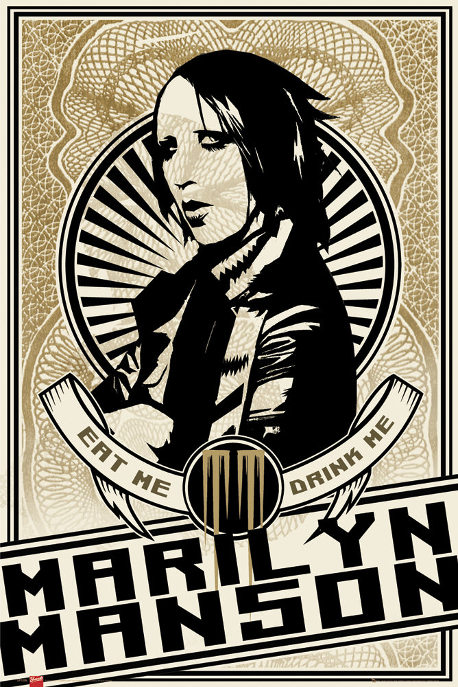 Marilyn Manson Eat Me Drink Me Maxi Poster
