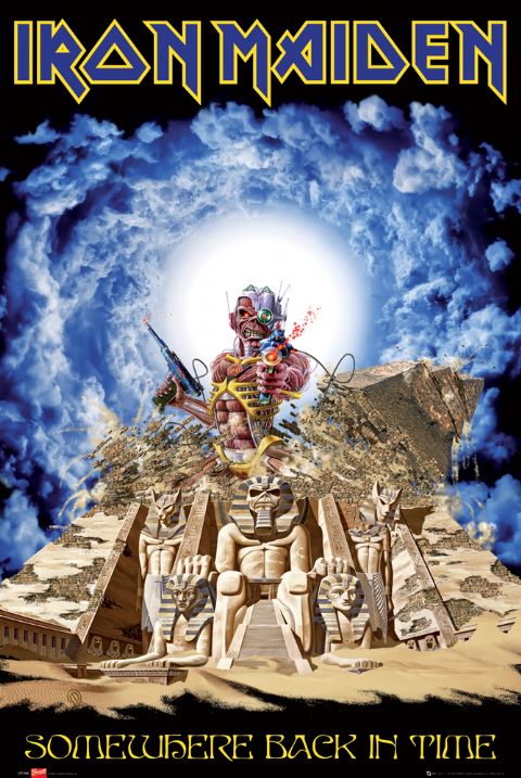 Iron Maiden Somewhere Back In Time Maxi Poster