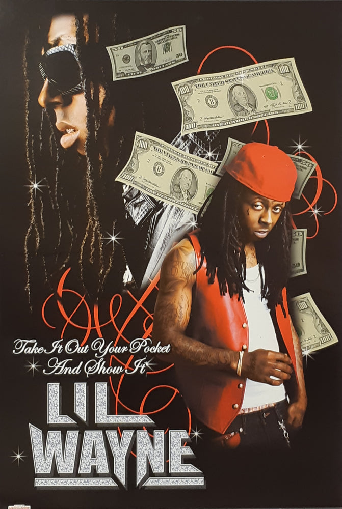 Lil Wayne Take It Out Your Pocket And Show It Vintage Maxi Poster