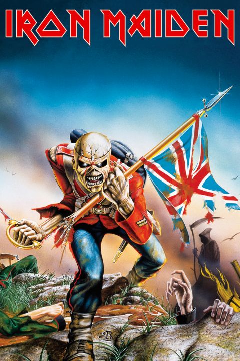 Iron Maiden Trooper Maxi Poster