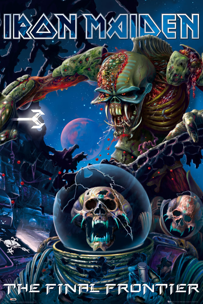 Iron Maiden Final Frontier Album Maxi Poster