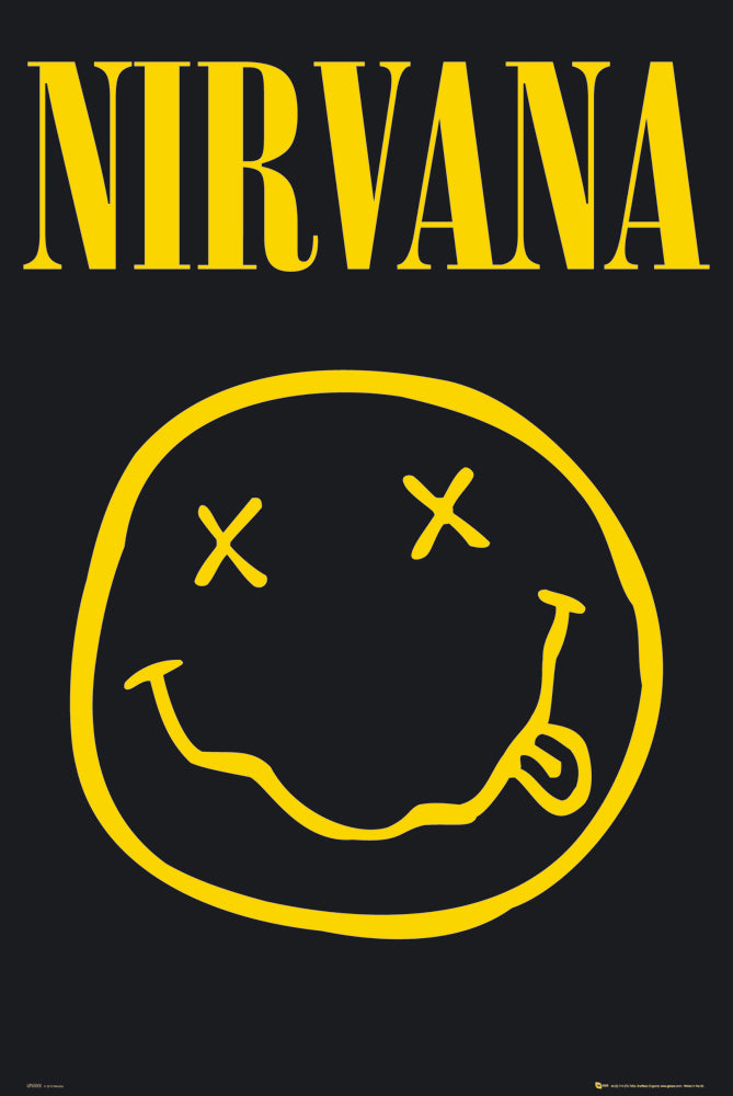 Nirvana Smiley Maxi Poster