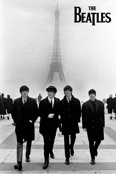 The Beatles In Paris Maxi Poster