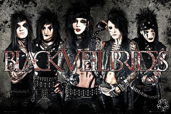 Black Veil Brides Leather Maxi Poster