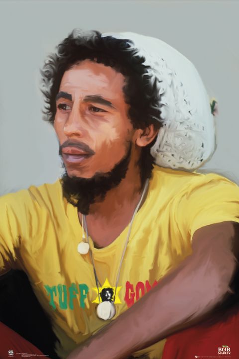 Bob Marley Painting Maxi Poster