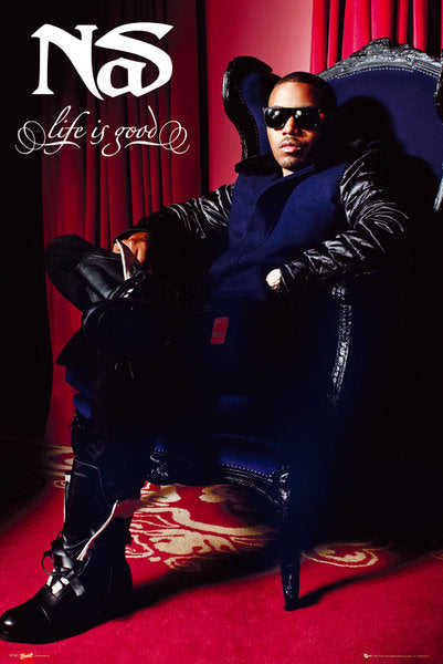 Nas Throne Life Is Good Poster