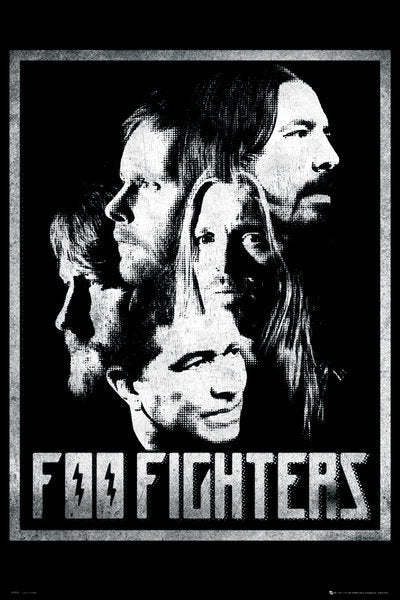 Foo Fighters Group Maxi Poster