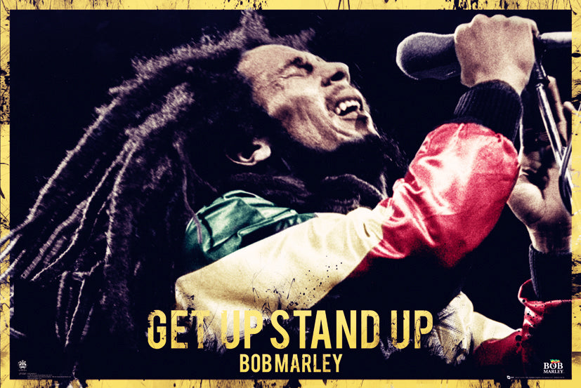 Bob Marley Get Up Landscape Maxi Poster