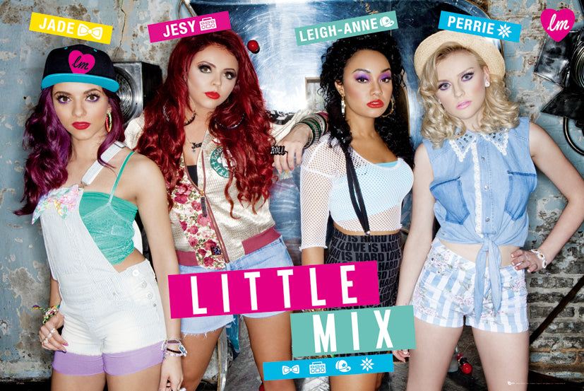 Little Mix Names Maxi Poster