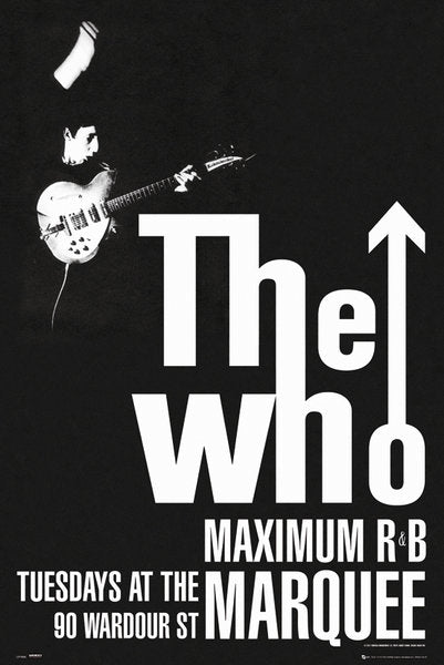 The Who Maximum R&B Maxi Poster