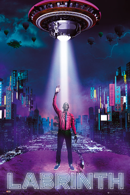 Labrinth UFO Poster