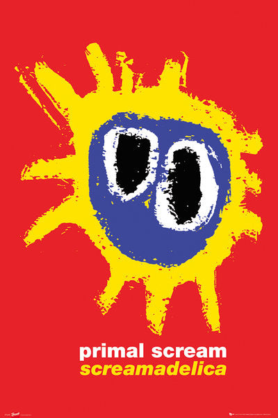 Primal Scream Screamadelica Maxi Poster Blockmount
