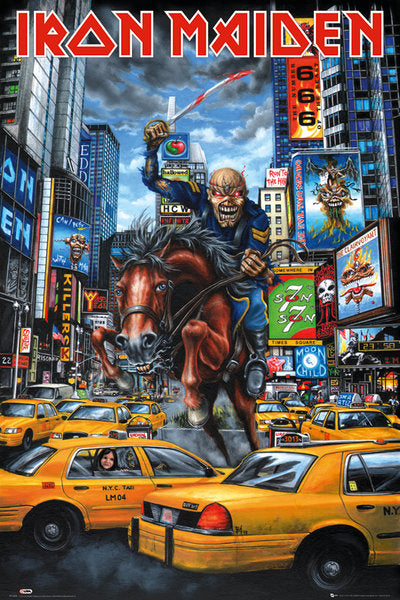 Iron Maiden New York Maxi Poster