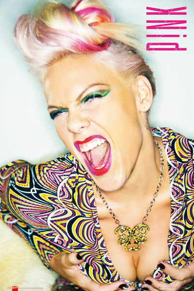 Pink Shout Maxi Poster