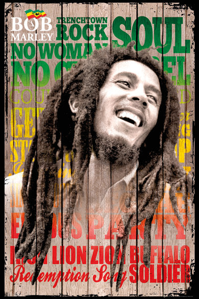 Bob Marley Song Titles Maxi Poster