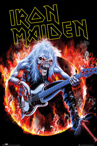Iron Maiden Fear Live Maxi Poster