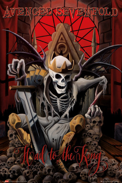 Avenged Sevenfold Hail To The King Poster