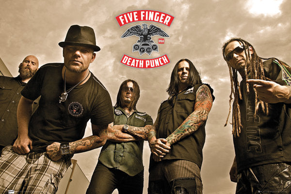 Five Finger Death Punch Band Maxi Poster