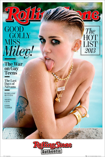 Miley Cyrus Rolling Stone Cover Maxi Poster