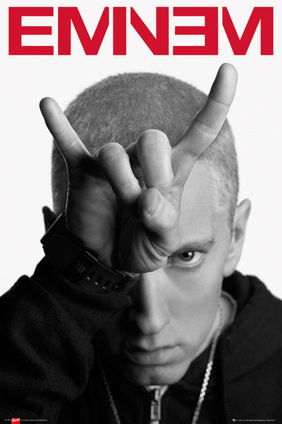 Eminem Horns Maxi Poster