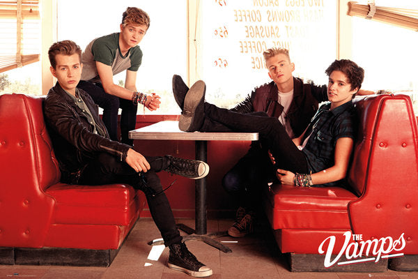The Vamps Diner Poster