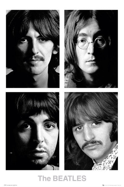 The Beatles White Album Photos Maxi Poster