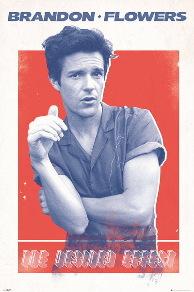 Brandon Flowers The Desired Effect Maxi Poster