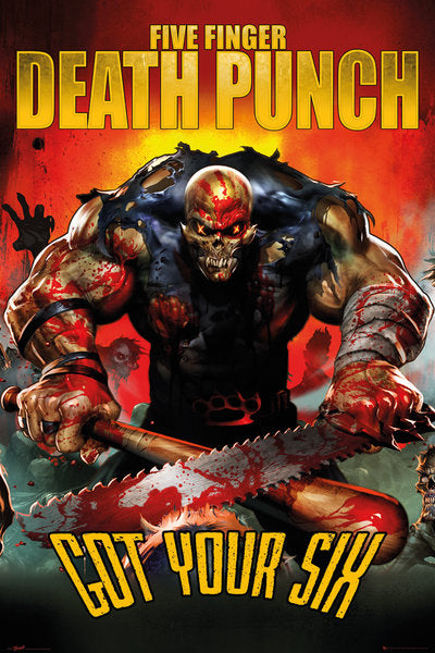 Five Finger Death Punch Got Your Six Maxi Poster