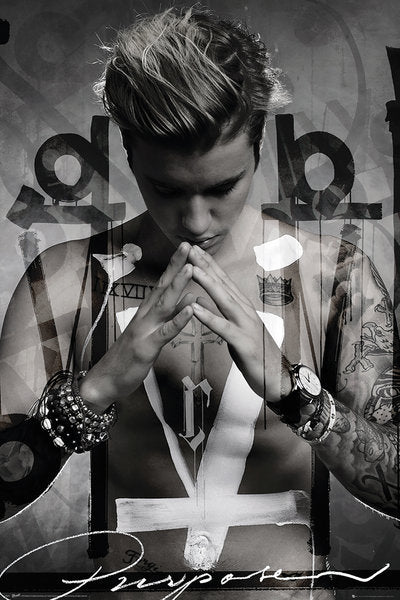 Justin Bieber Purpose Tour Maxi Poster