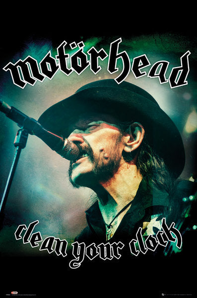 Motorhead Clean Your Clock Maxi Poster