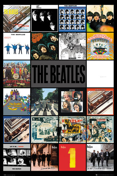 The Beatles Albums Maxi Poster