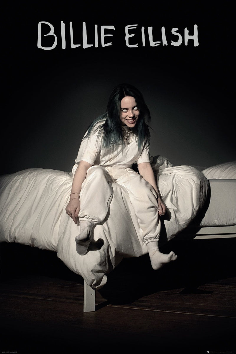 Billie Eilish Bed Maxi Poster – Koolpixnz