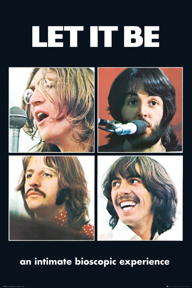 The Beatles Let It Be An Intimate Bioscopic Experience Maxi Poster