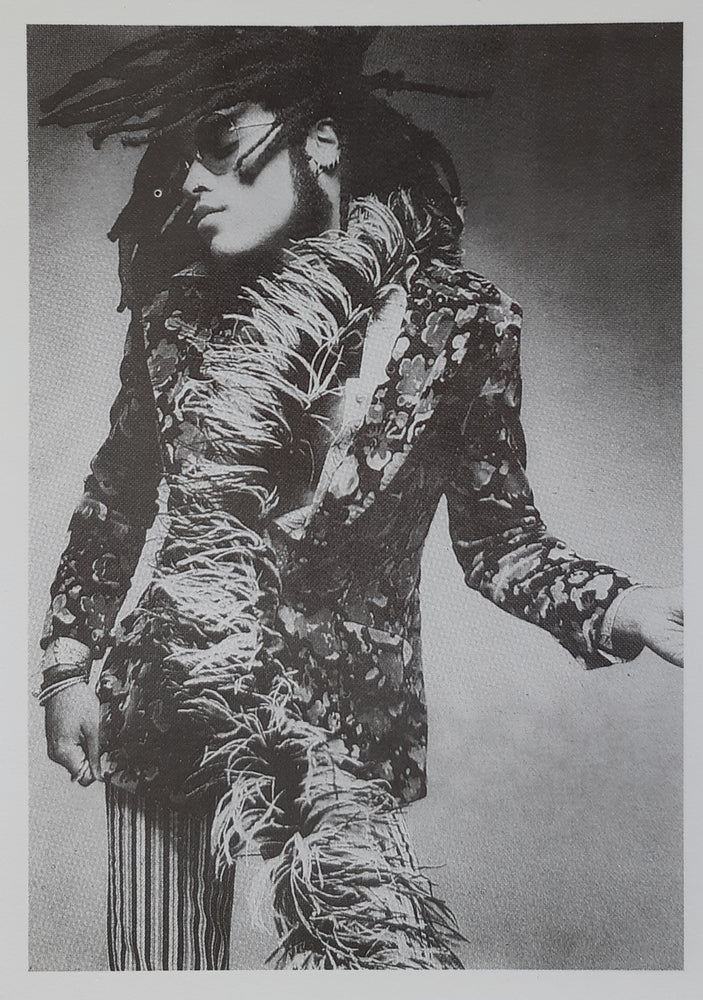 Lenny Kravitz Mama Said Postcard