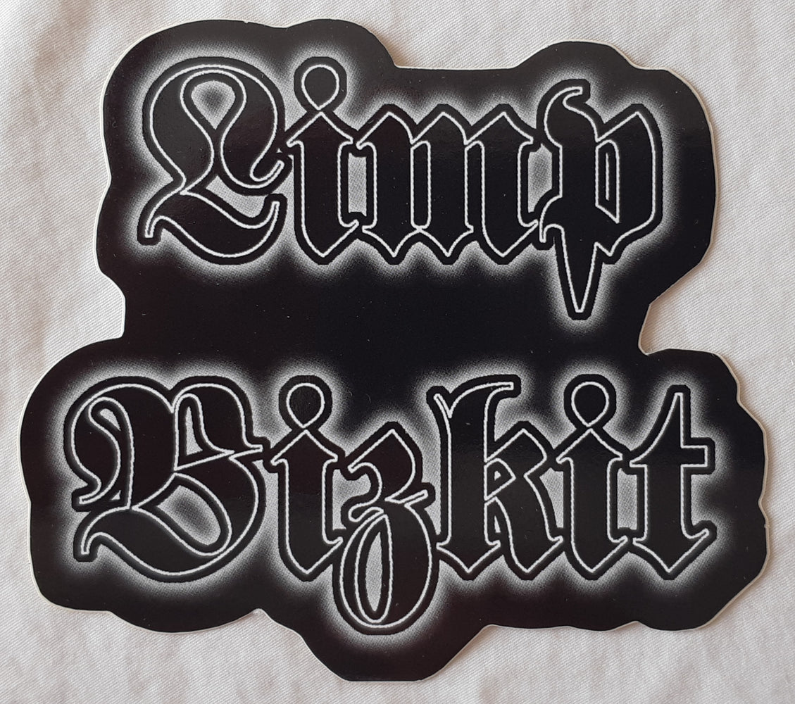 Limp Bizkit Black Logo Die Cut Vinyl Sticker
