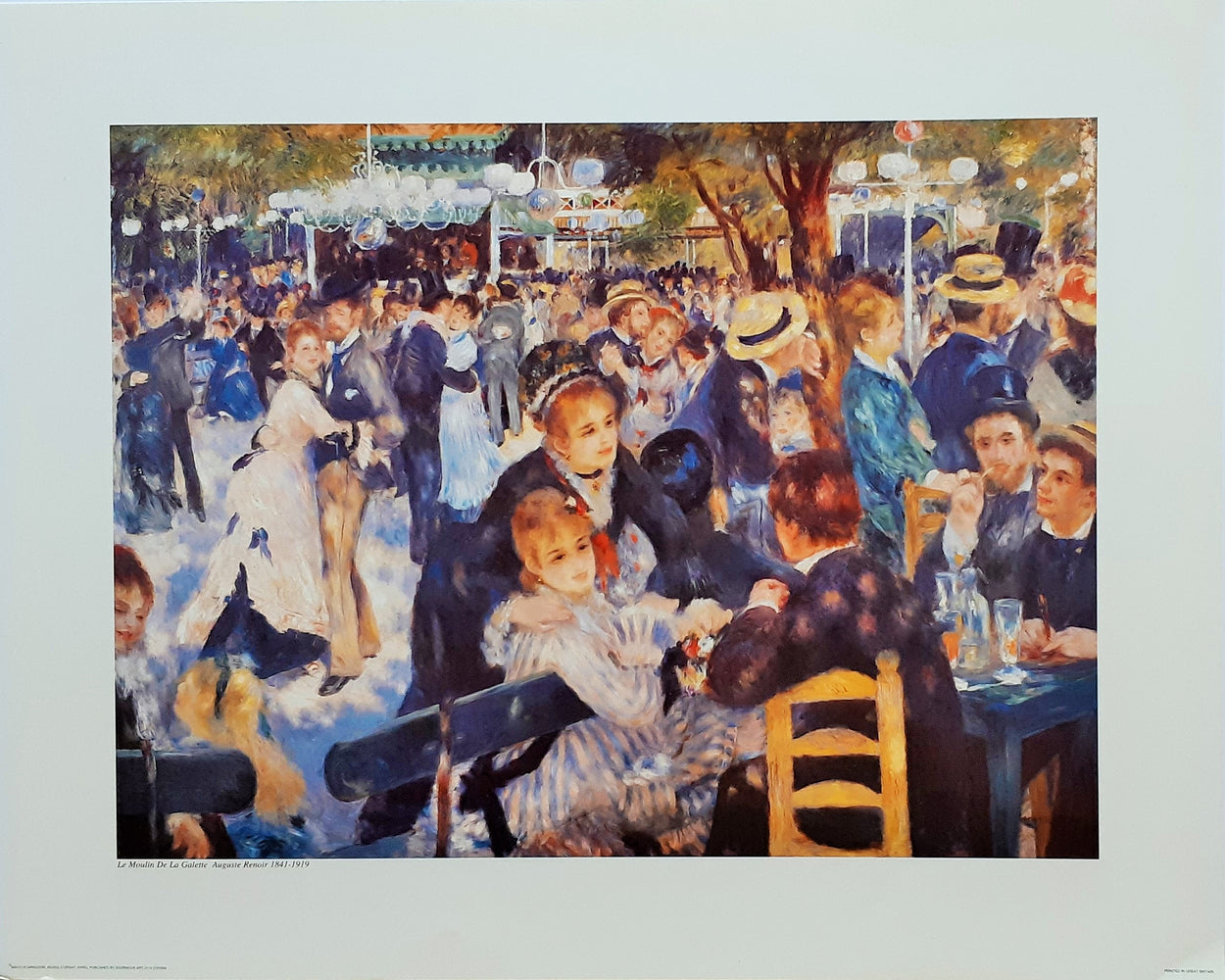 Auguste Renoir Bal Du Moulin De La Galette 1876 40x50cm Art Print