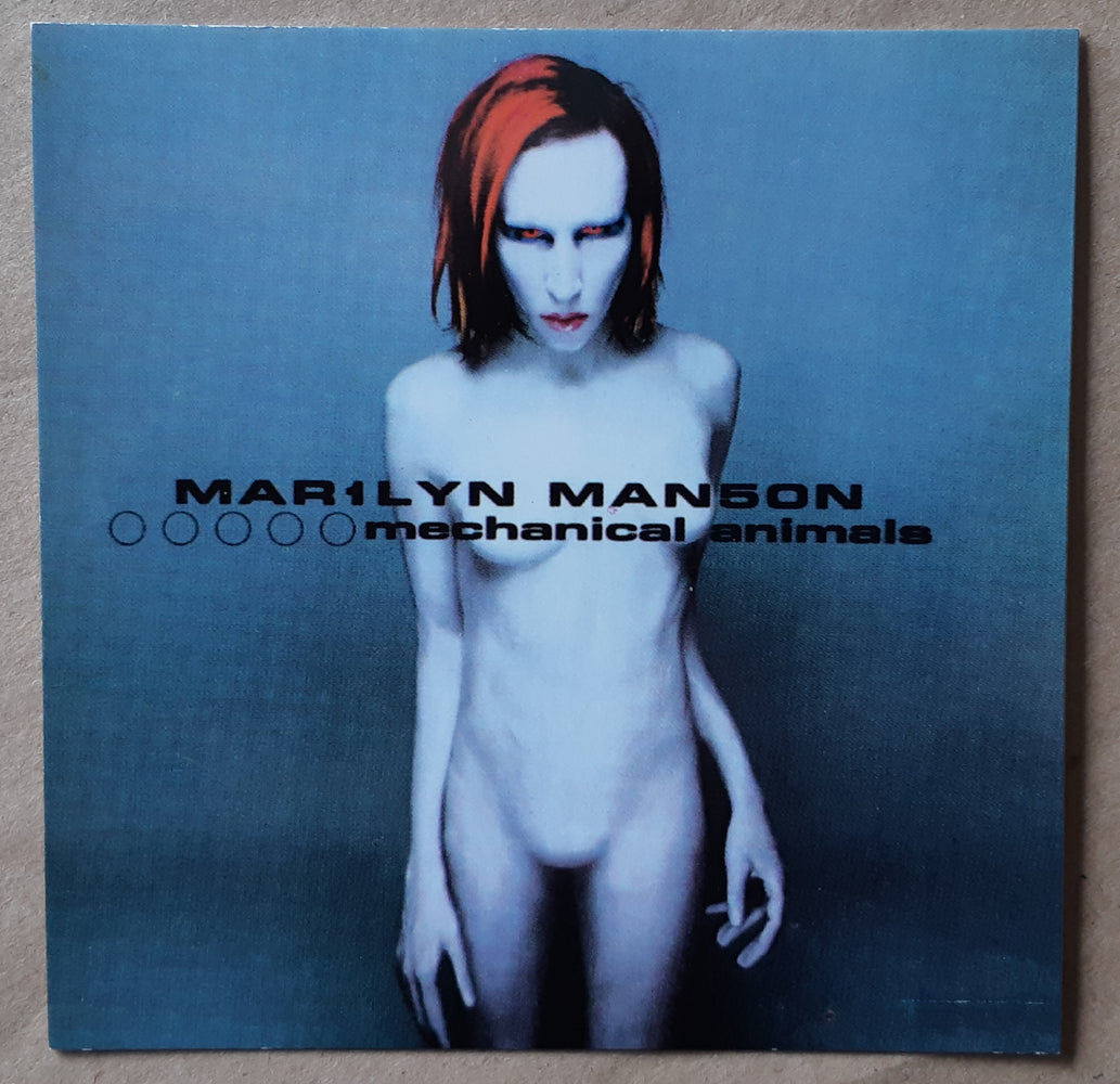 Marilyn Manson Mechanical Animals 10cm Square Vinyl Sticker