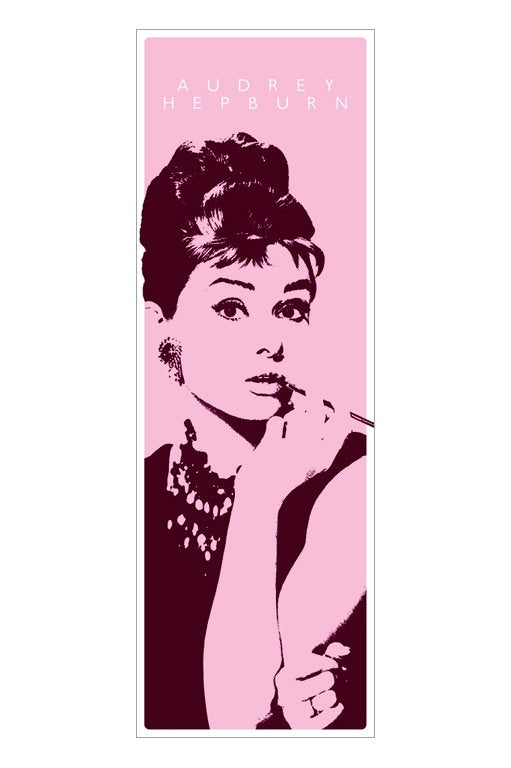 Audrey Hepburn Cigarello Slim Poster