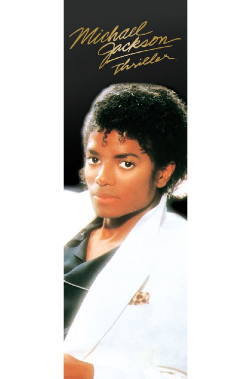 Michael Jackson Thriller Cover Licensed Slim Poster