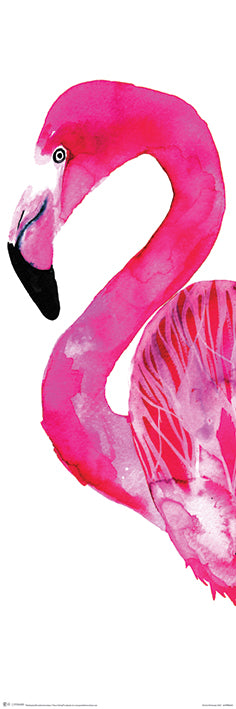 Flamingo By Sofie Rolfsdotter Slim Poster