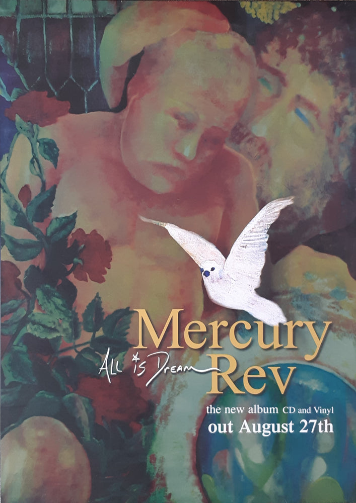 Mercury Rev All Is Dream Album Out August 27th UK Promo Poster Blockmount