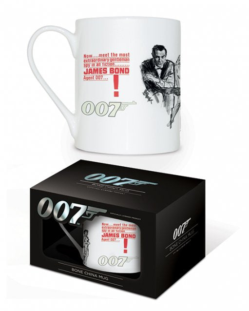 James Bond Dr No Bone China Porcelain Mug 11 oz / 315 ml