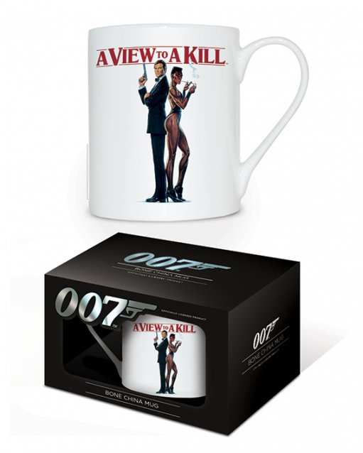 James Bond A View To A Kill Bone China Porcelain Mug 11 oz / 315 ml