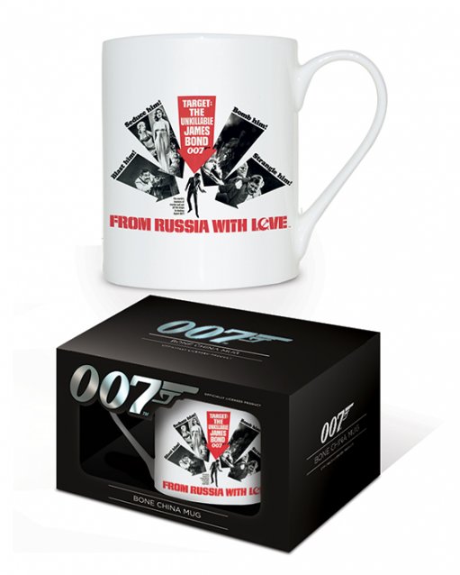 James Bond From Russia With Love Bone China Porcelain Mug 11 oz / 315 ml