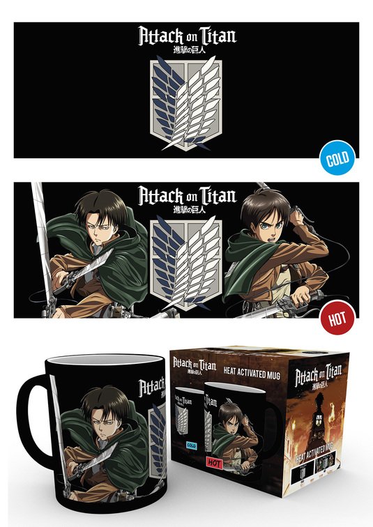 Attack On Titan Scouts Official Heat Changing Mug